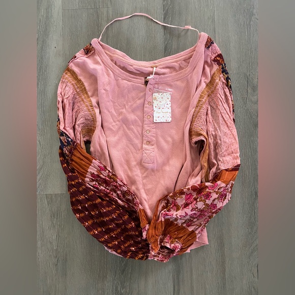 Free People Light Magic Henley Vintage Combo - Picture 6 of 7